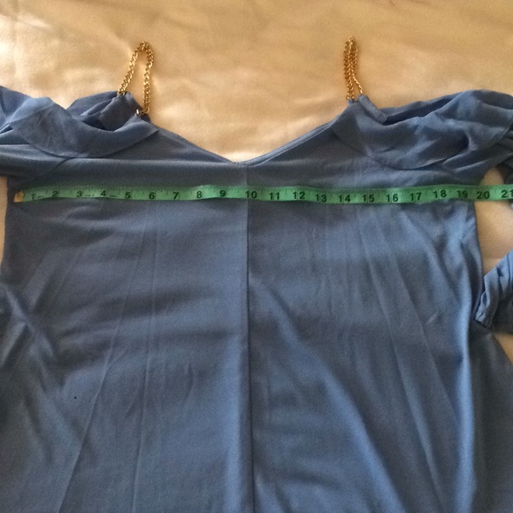 !!SOLD!!Michael Kors cold shoulder chain top - Picture 6 of 8